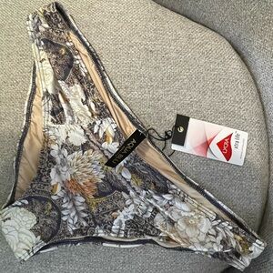 AQUA BLU- floral bikini bottom size 12